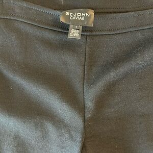 St John Caviar Collection Alexa Milano Ankle Pants